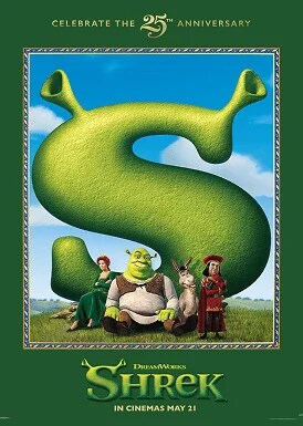 Shrek (Re-release) Movie Poster