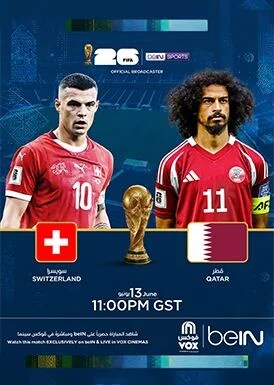 FIFA 2026: Qatar vs Switzerland -  Movie Poster