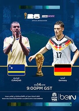 FIFA 2026: Germany vs Curaçao -  Movie Poster