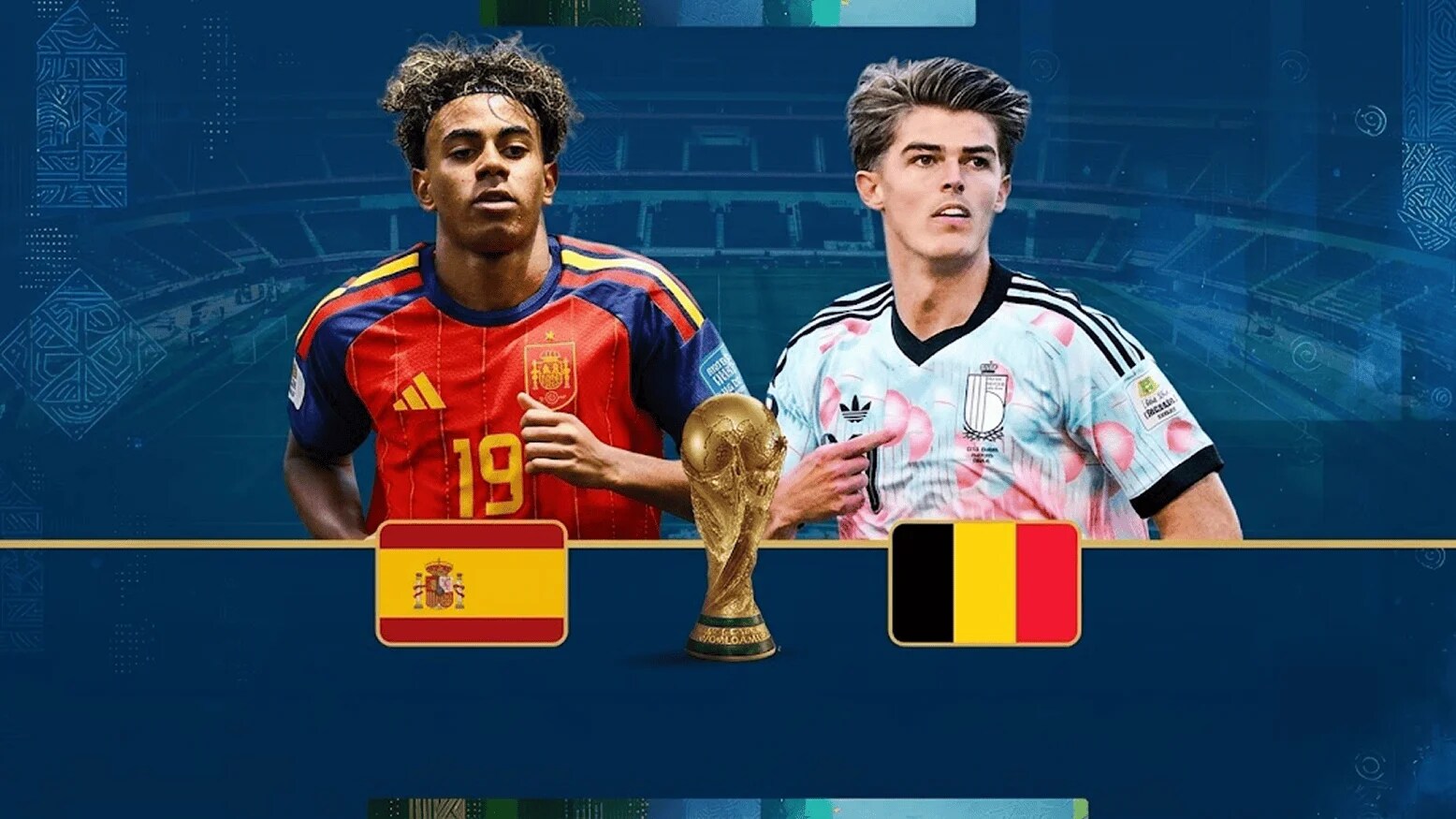 FIFA 2026: Spain vs Belgium  Background movie picture
