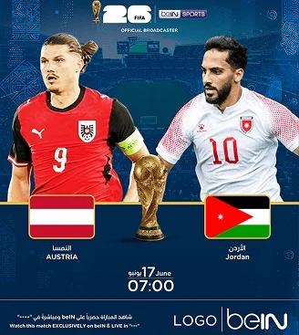 FIFA 2026: Austria vs Jordan  Movie Poster