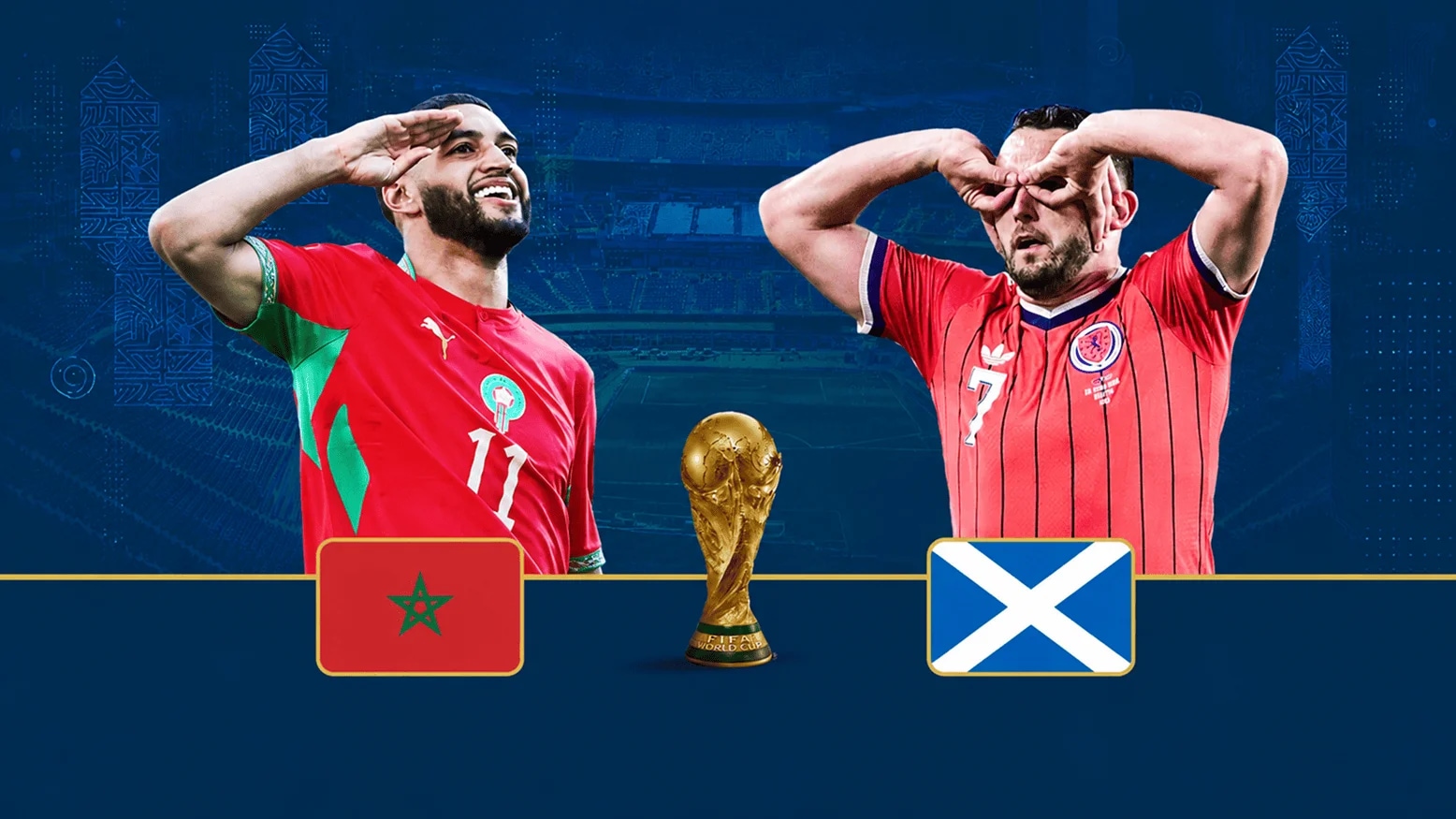 FIFA WC 26: Scotland vs Morocco Movie Poster