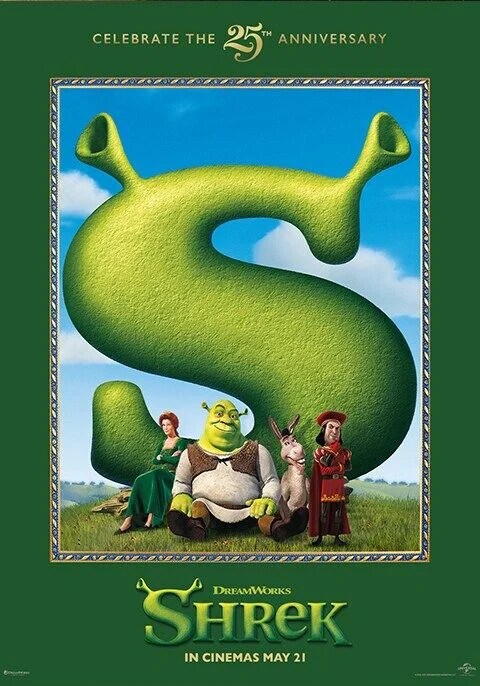 Shrek (Re-release) Movie Poster